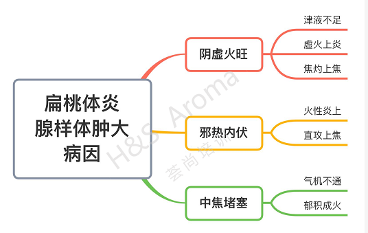 扁桃体 发炎腺样体肿的中医怎样解释结合芳疗师使用精油疗愈效果如何？